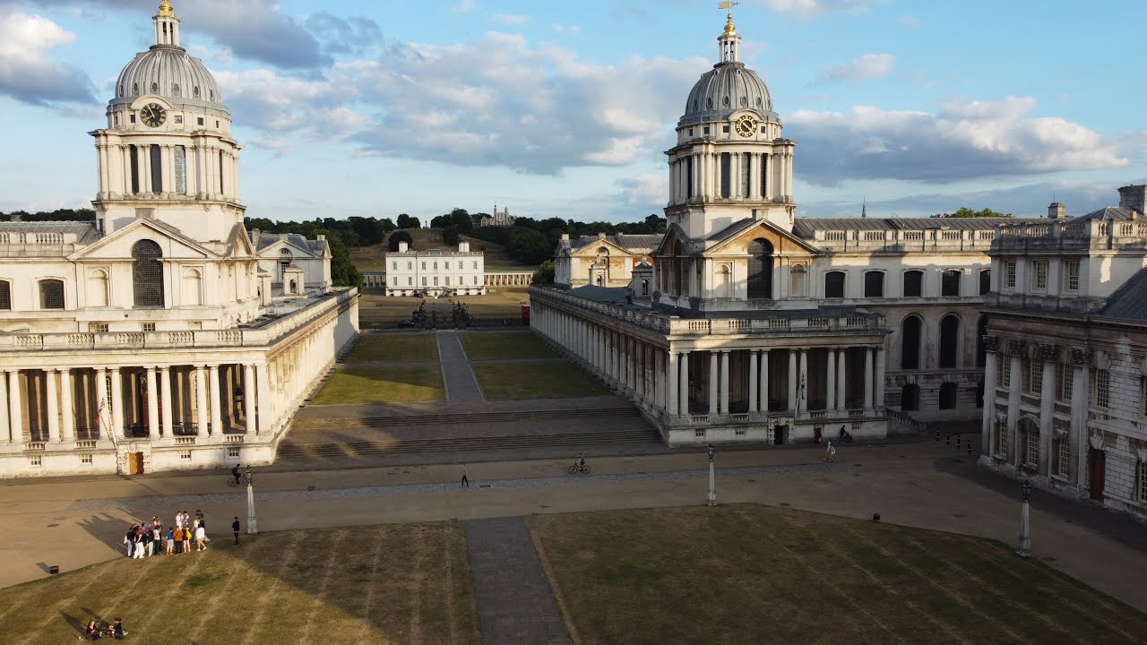 @UniversityGreenwich  ASTONISHING AERIAL VIEW.