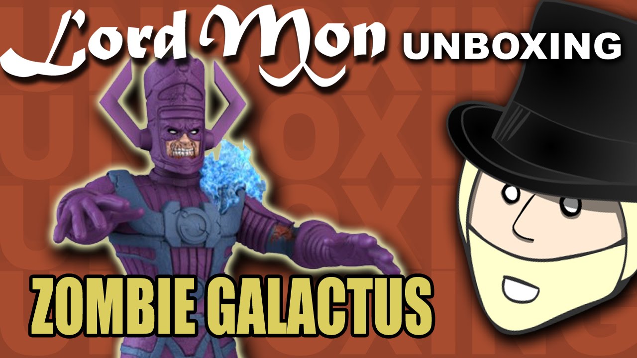 Marvel HeroClix: Convention Exclusive Zombie Galactus Colossal Figure Unboxing (Lord Mon)