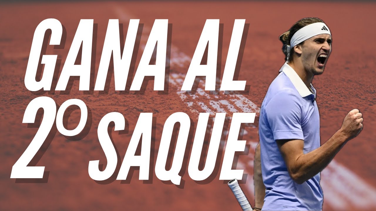 GANA al SEGUNDO SAQUE en TENIS: ATACA con tu RESTO