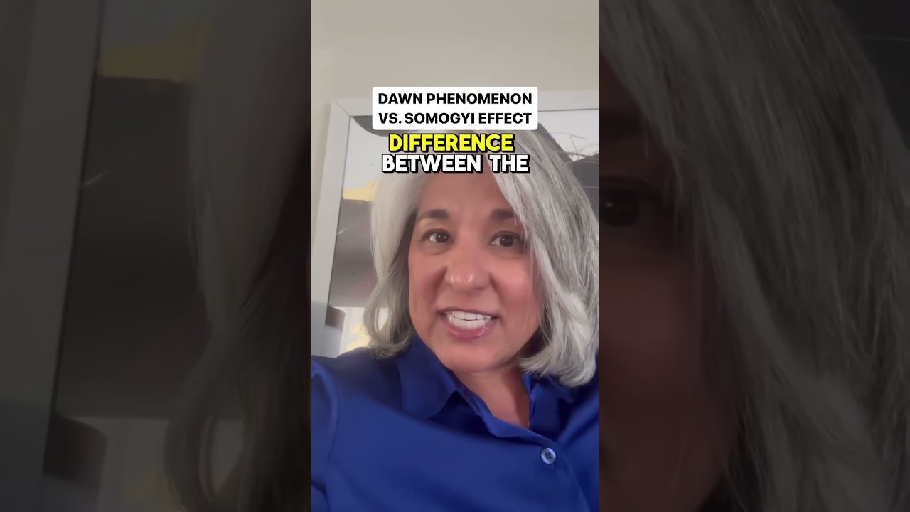 The Dawn Phenomenon versus the Somogyi Effect ☀️⁣ ⁣ ⁣ ⁣ ⁣ #dawnphenomenon #somogyieffect