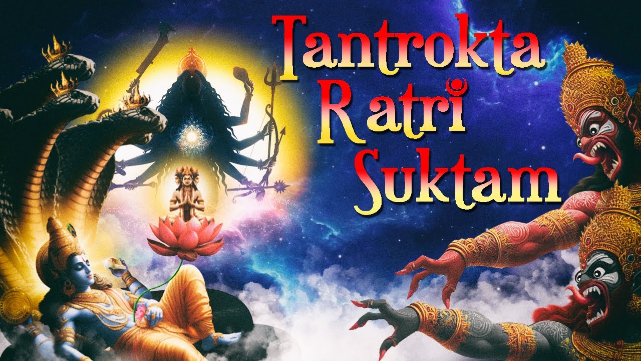 Tantrokta Ratri Suktam | तंत्रोक्त रात्रि सूक्तम् | Durga Saptashati | With Animated Story