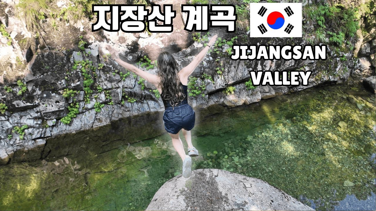 A Perfect Summer Day in a Hidden Valley 🌿💧☀️ #지장산계곡