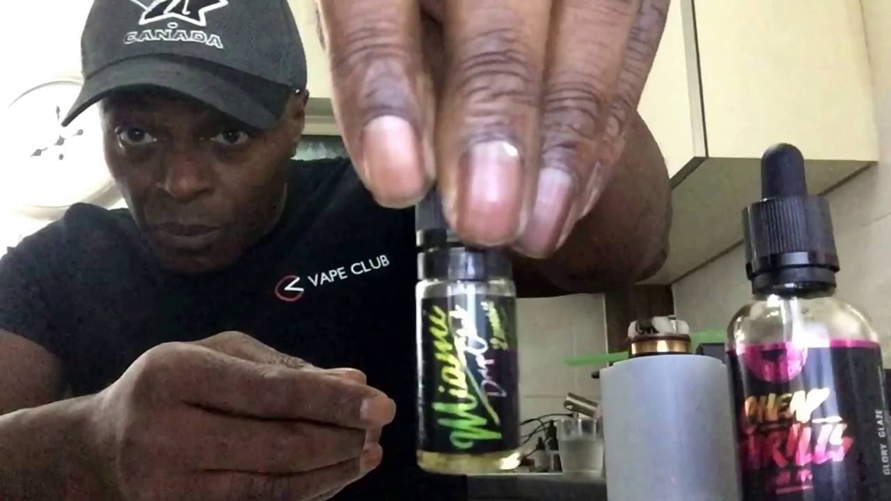 Moonshine VAPER Review of the new line from cheap Thrills ejuice .Miami drip club Lemon E11EVEN