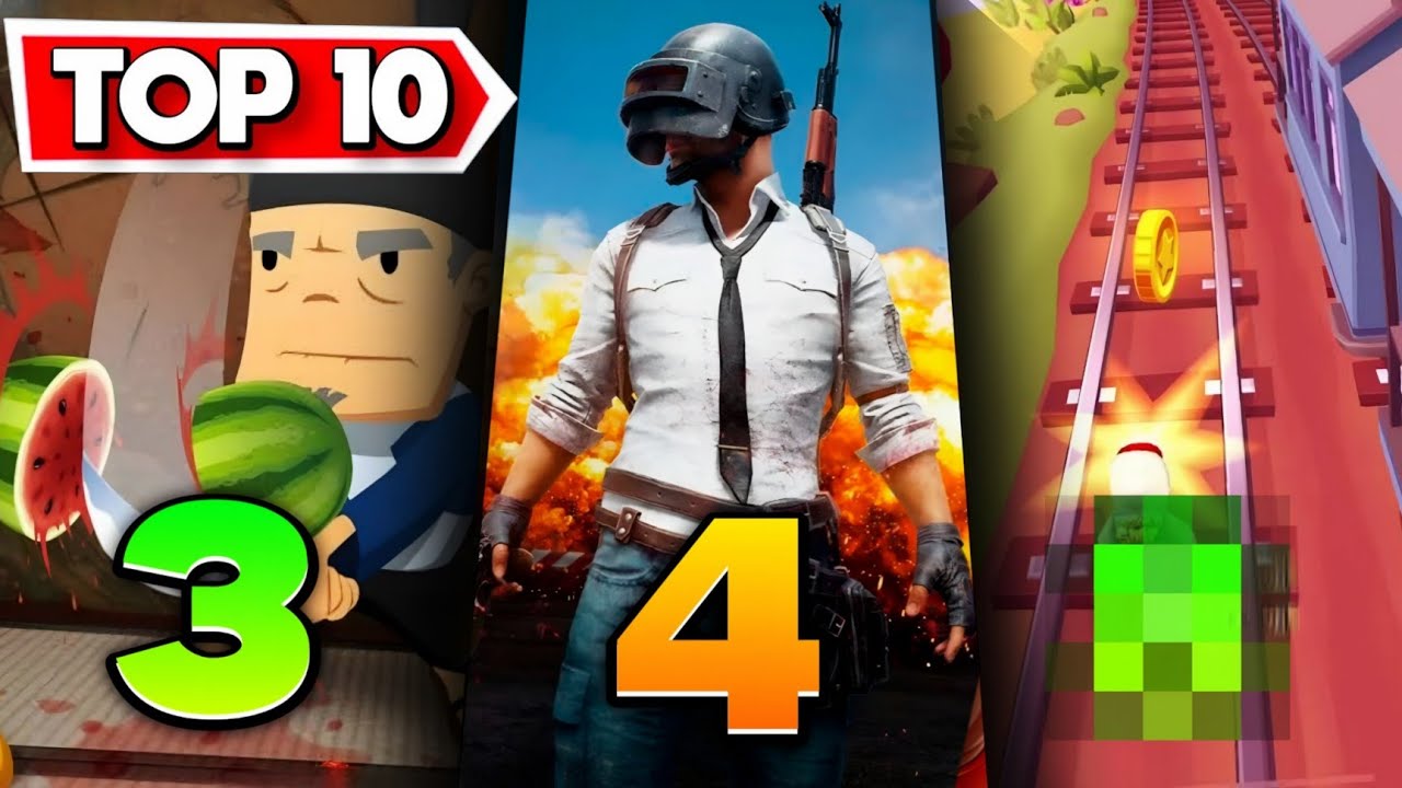 I played top 10 most downloaded games | rj rock