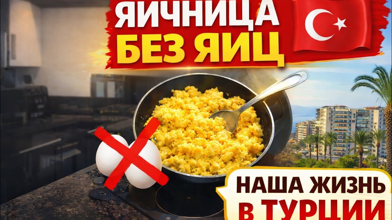 Наша жизнь в Турции Яичница Без Яиц
