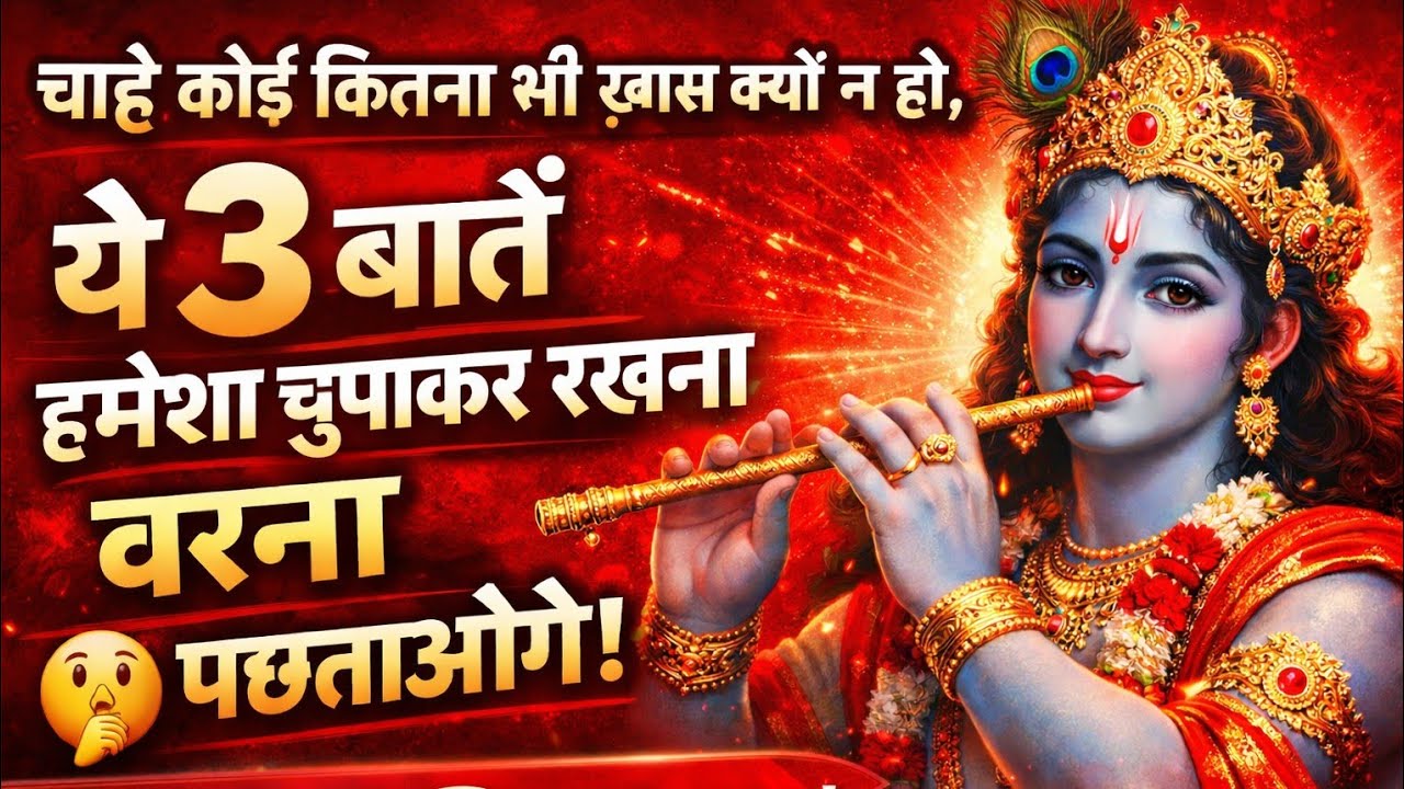 चाहे कोई कितना भी ख़ास क्यों न हो, ये 3 बातें हमेशा छुपाकर रखना वरना पछताओगे! 🤫