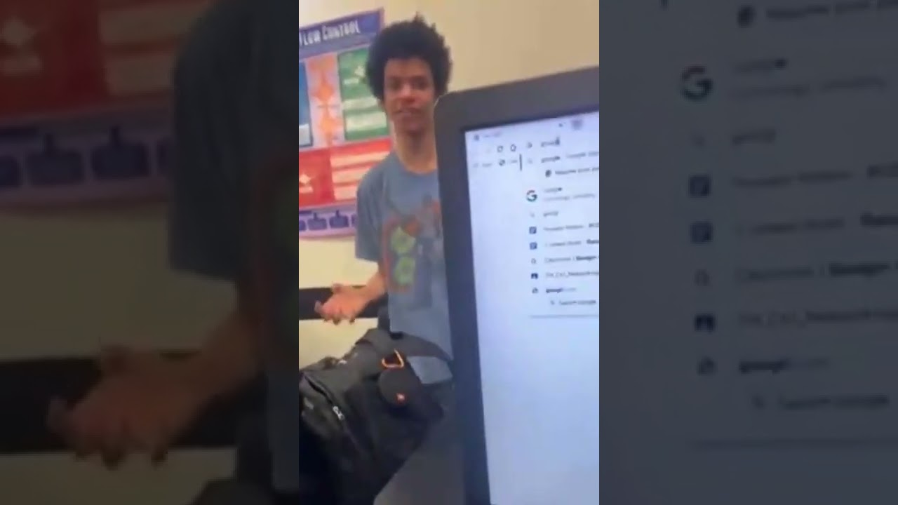 School Kid Has Meltdown!!