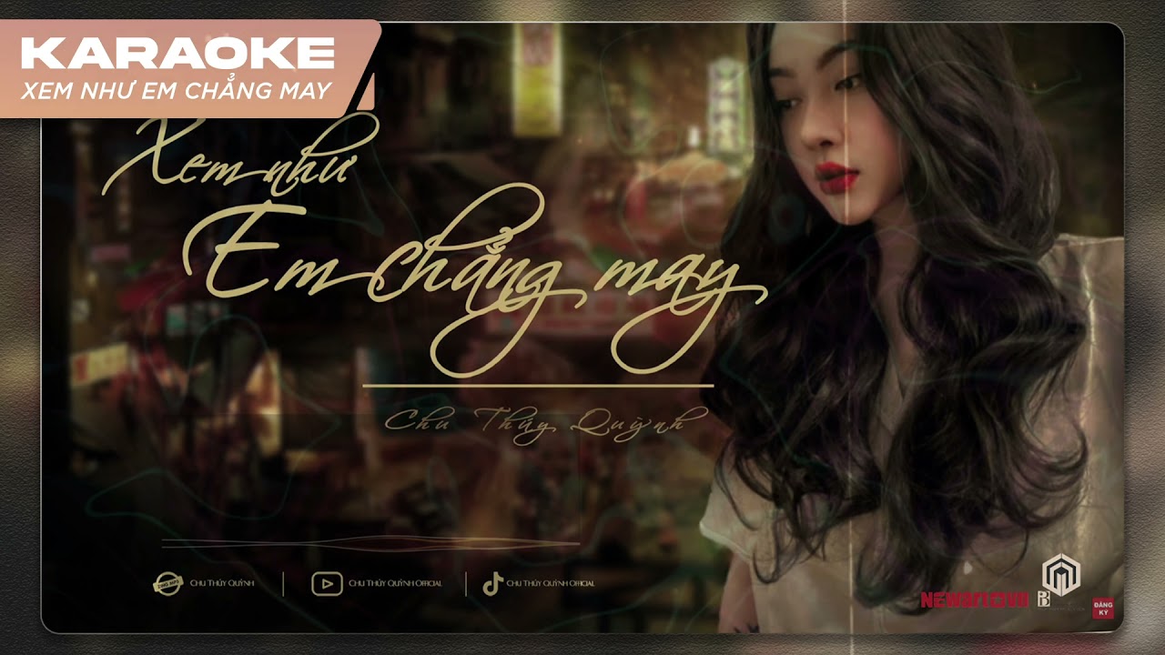 KARAOKE TONE NỮ | Xem Như Em Chẳng May - Chu Thúy Quỳnh x Trung Ngon
