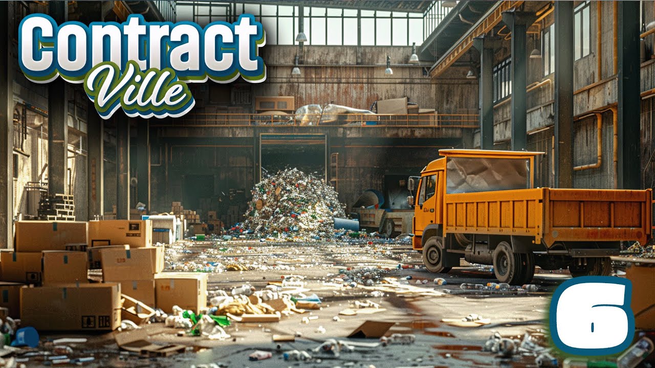 TAKING OUR RECYCLING TO A NEW LEVEL! - ContractVille Gameplay