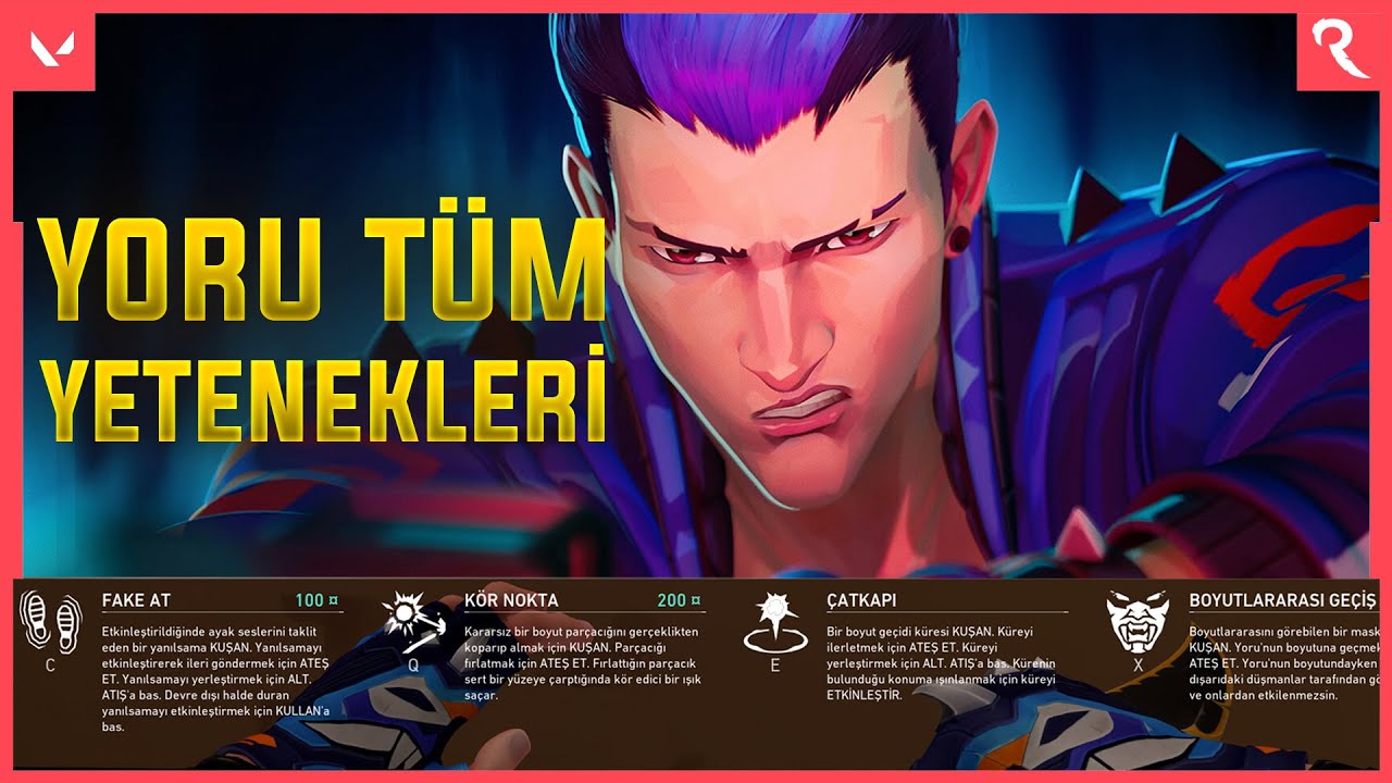 VALORANT YORU YETENEK SETİ I NASIL OYNANIR ?