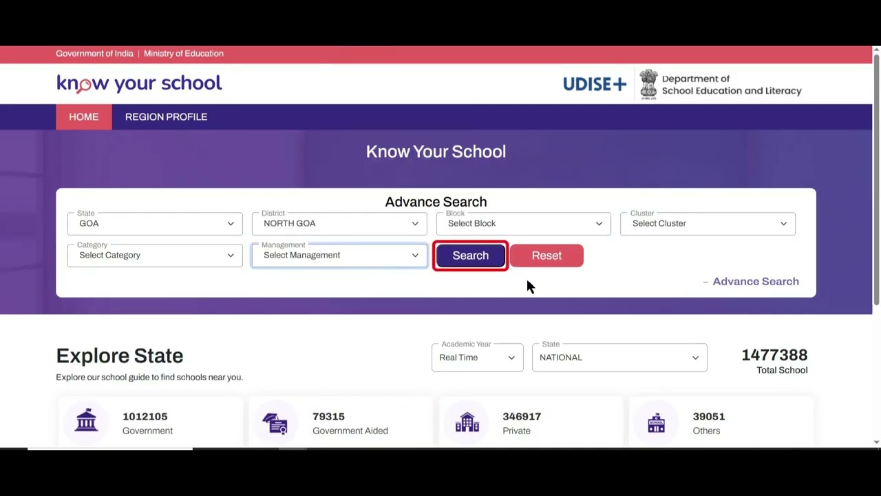 How to Use &ldquo;Know Your School KYS&rdquo; on UDISE Plus   Complete Guide