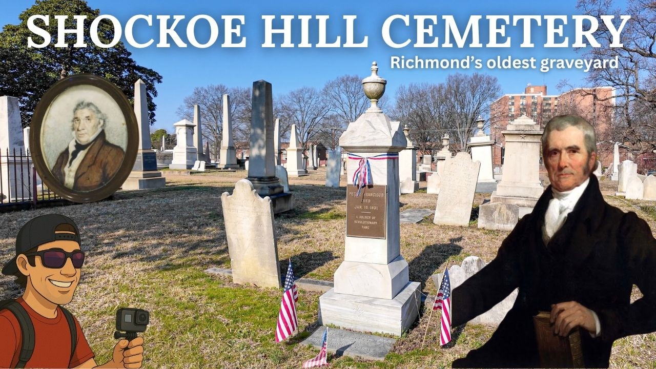 SHOCKOE HILL CEMETERY ..burial site of Richmond's most historic figures!