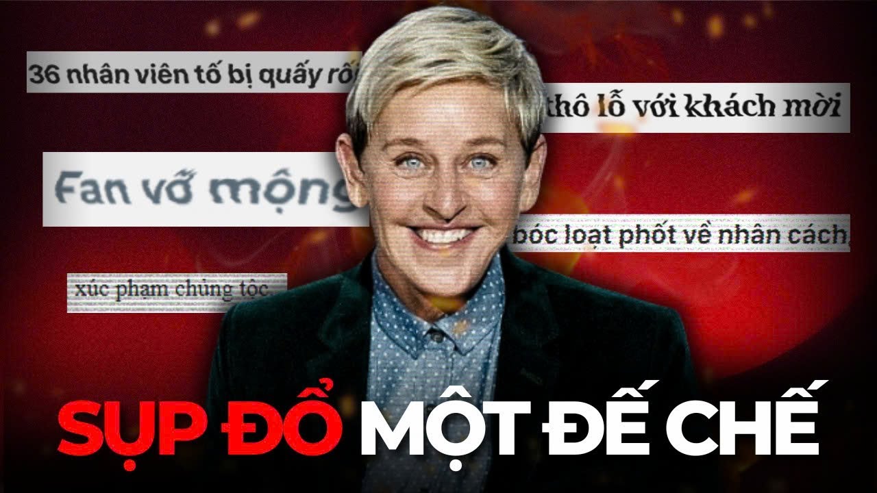 TỪ MC QUYỀN LỰC NHẤT NƯỚC MỸ ĐẾN KẺ BỊ ĐÁ RA KHỎI SHOWBIZ | ELLEN DEGENERES