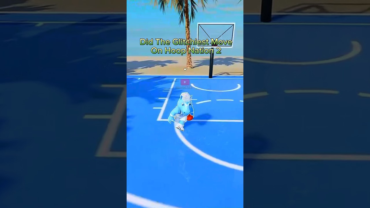 Did The Glitchiest Move On Hoop Nation 2 (Roblox Basketball Game)