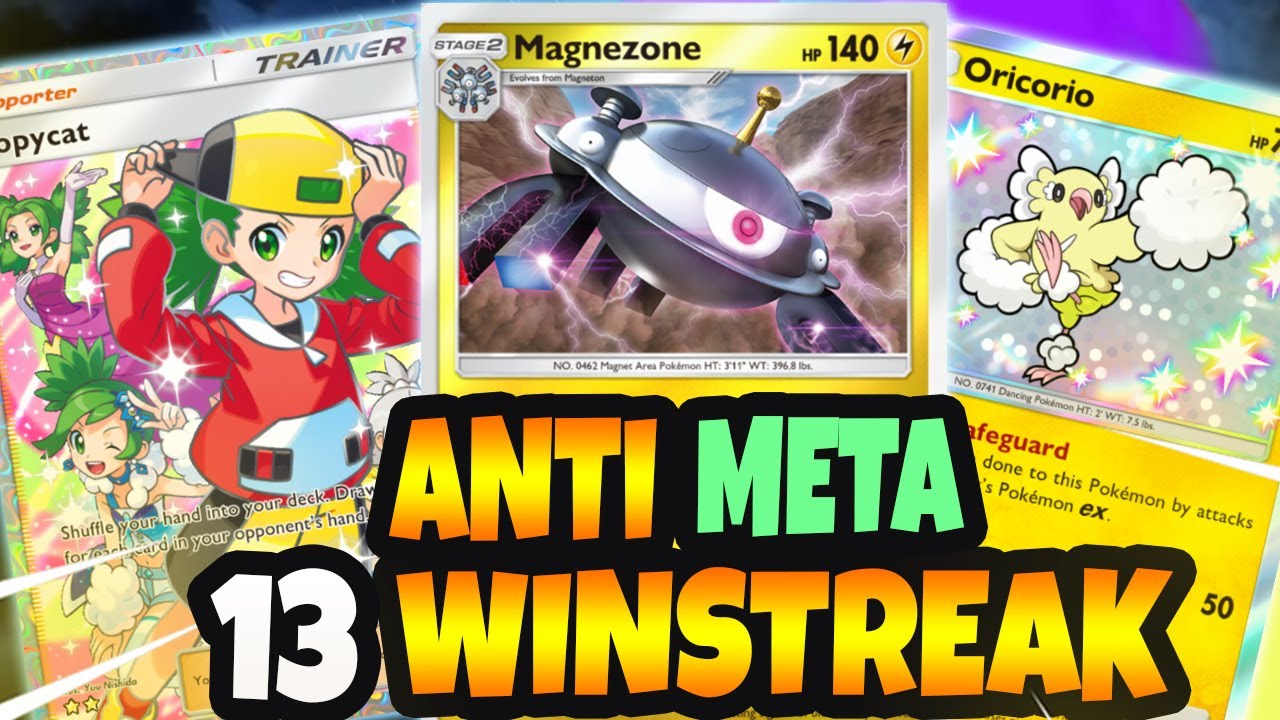 КОЛОДА MAGNEZONE, ПОБЕДИВШАЯ В ТУРНИРЕ! | Pokemon TCG Pocket!