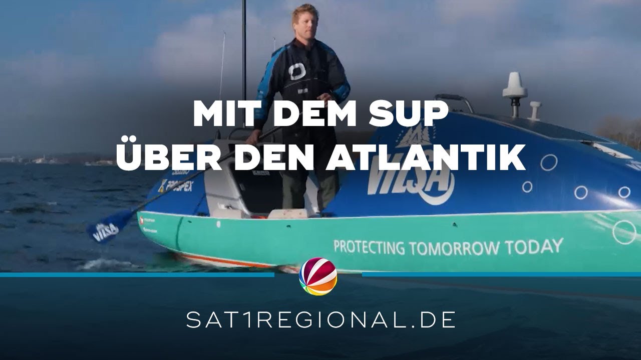 Kieler will mit SUP Atlantik überqueren