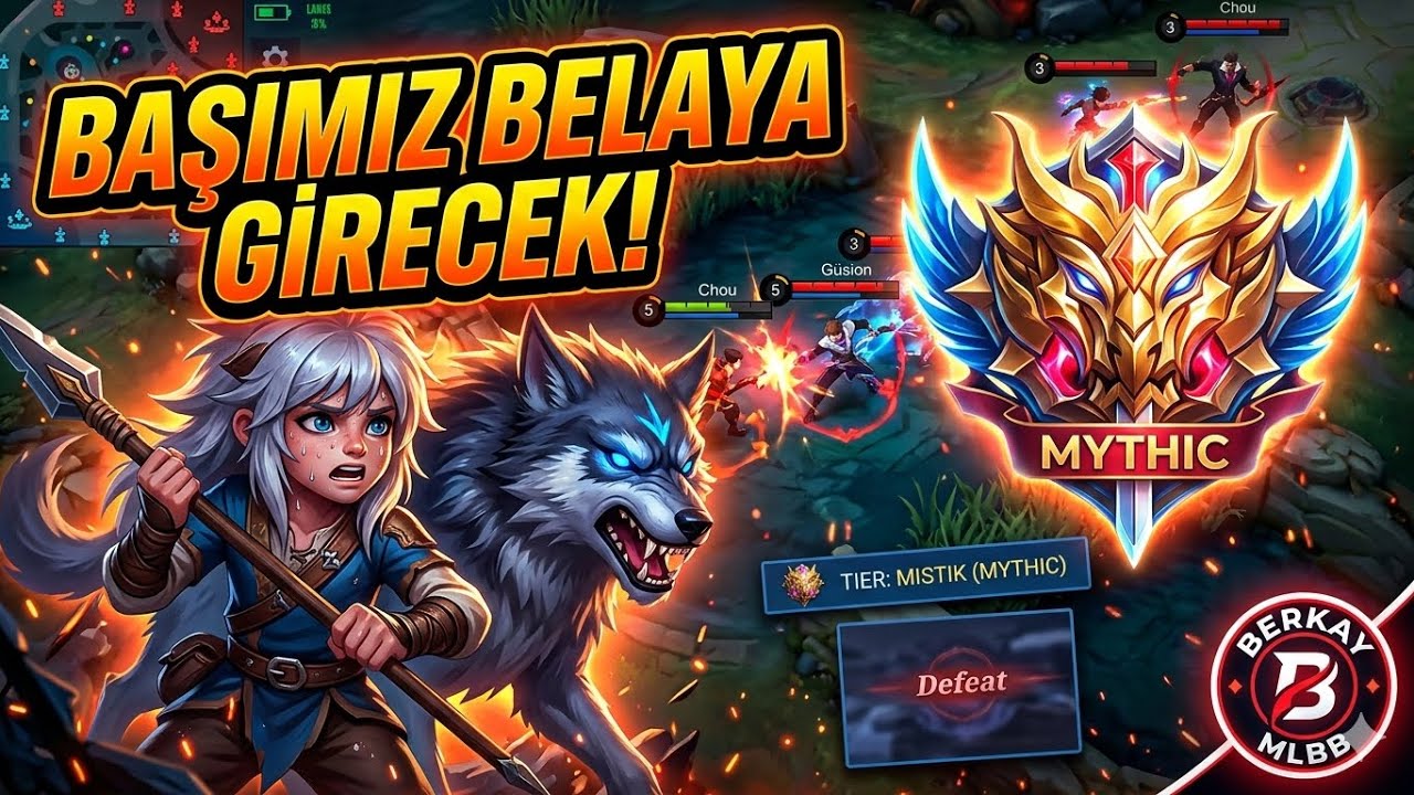 TAKIMIMA AR*P KOVALAYAN GELDİ! | Mobile Legends Sıralı Maçları