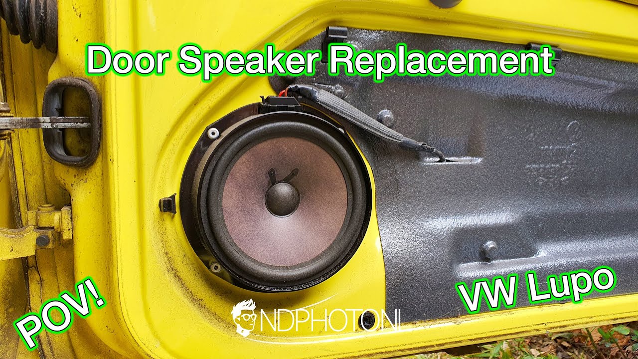 How to Replace Door Speakers on a VW Lupo (or Seat Arosa) – Step-by-Step POV Guide