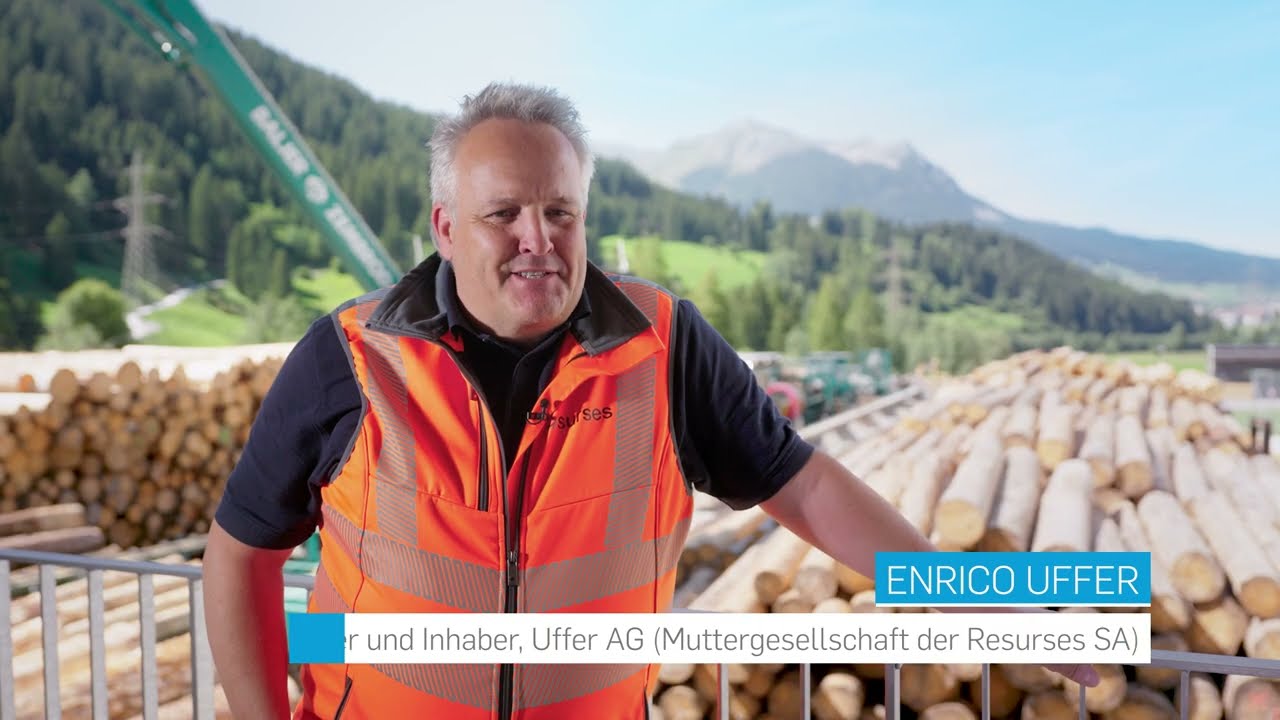 Fördertechnik von Scheuch COMPONENTS – Nachhaltige Holzwertschöpfung bei Resurses SA, CH