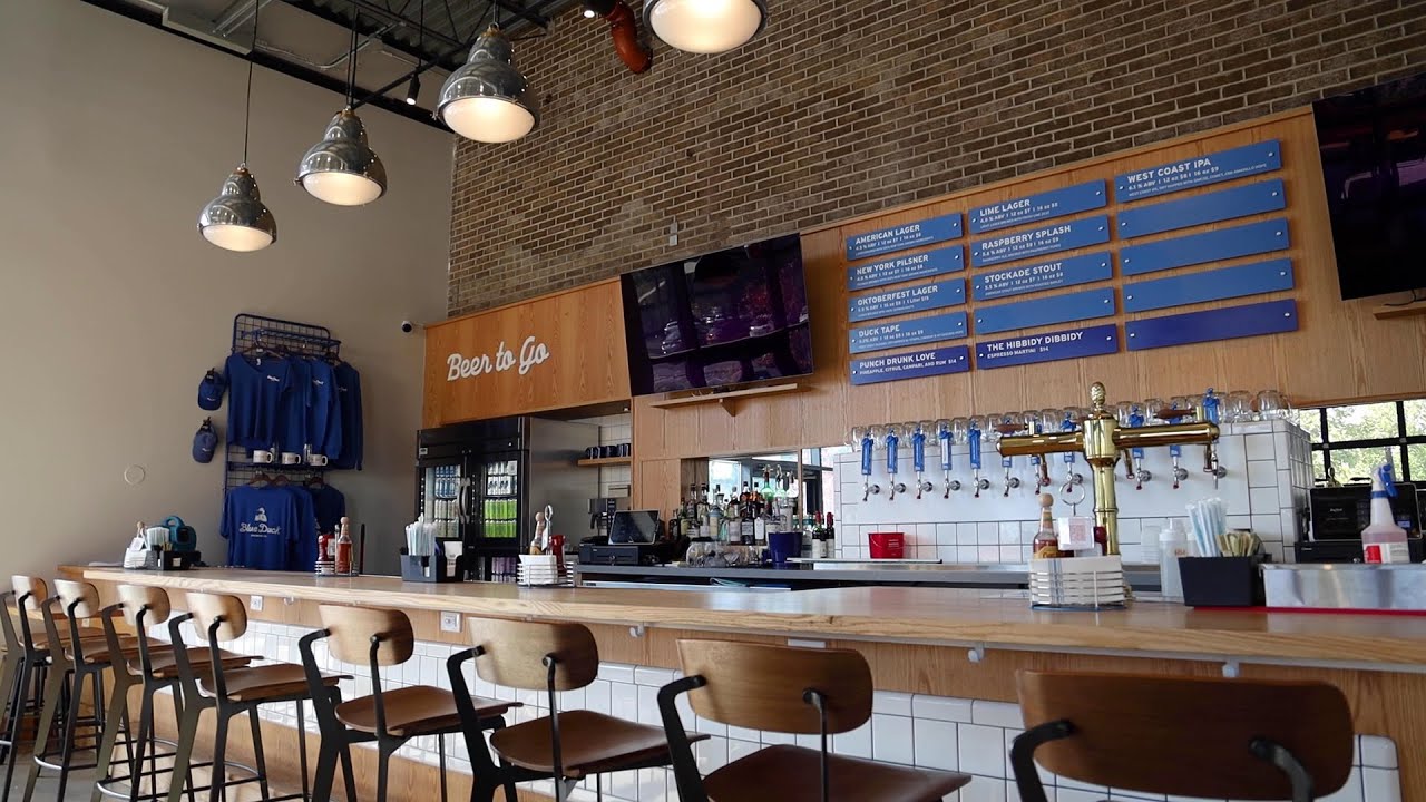 Blue Duck Brewing | Live Edge Tables, Benches, & Bar