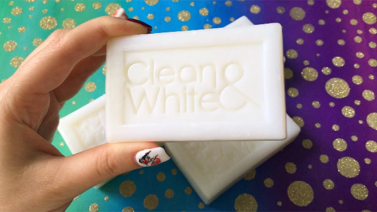 Сухое мыло 2017 года DURU Clean&White| ASMR Soap Carving (NO TALKING) | Relaxing Sounds