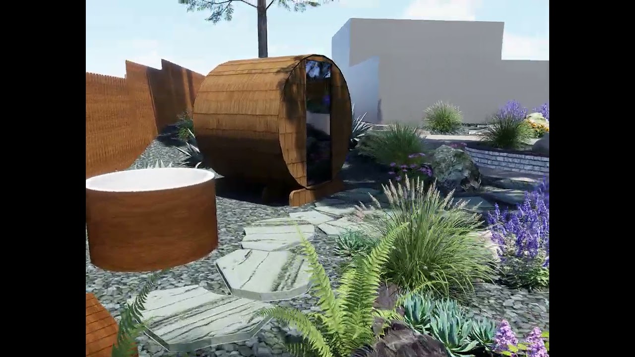 Poolside Landscape Transformation | Flagstone & Terracing