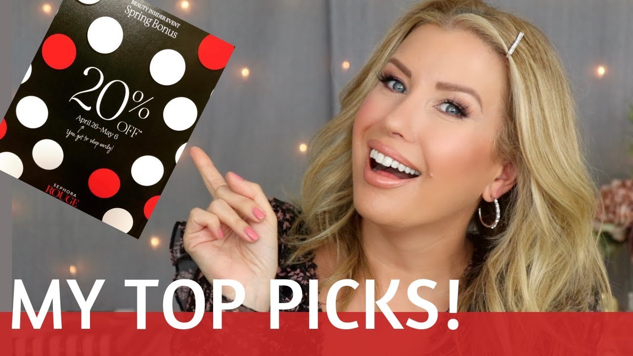 РЕКОМЕНДАЦИИ ПО РАСПРОДАЖЕ SEPHORA VIB ВЕСНА 2019