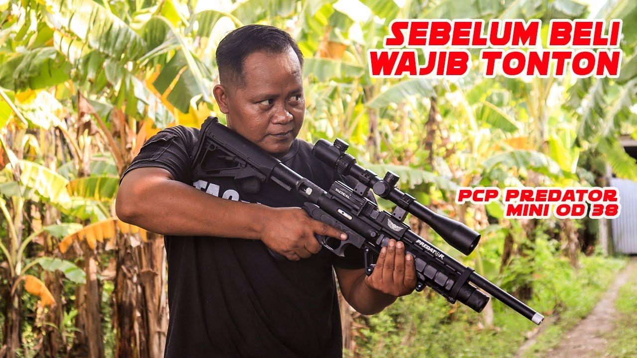 Kekurangan dan Kelebihan PCP Mini!!! Senapan Angin PCP Predator Mini OD 38