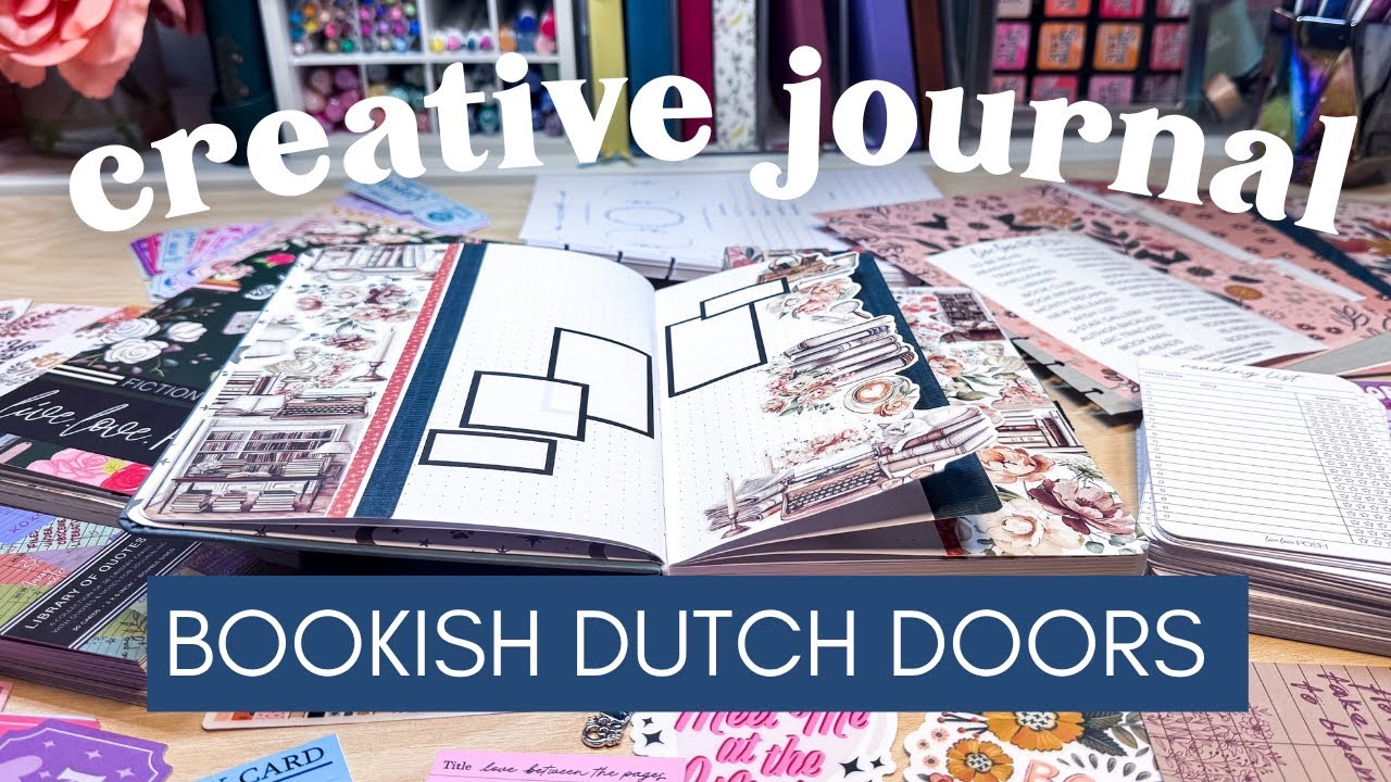 Creative Journal Setup April 2026: Bookish Dutch Doors [Live Love Posh Unboxing]