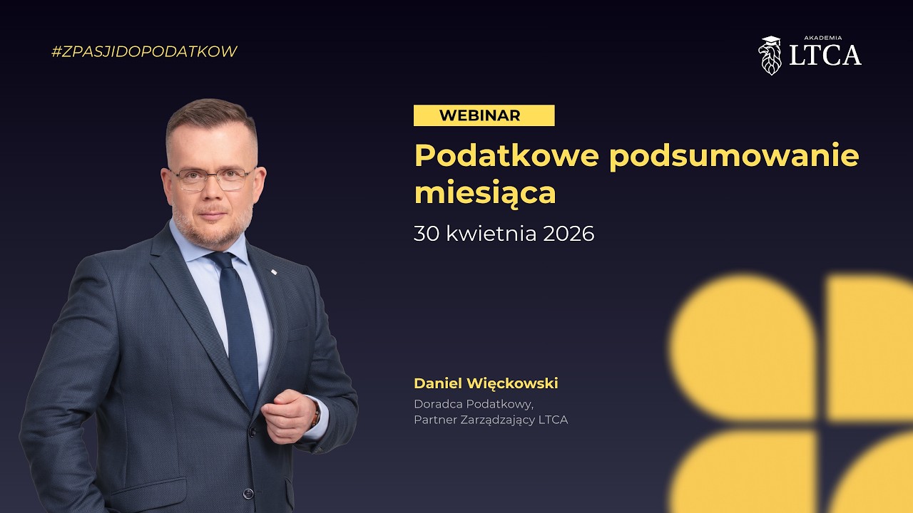 PODATKOWE PODSUMOWANIE MIESIĄCA - KWIECIEŃ 2026