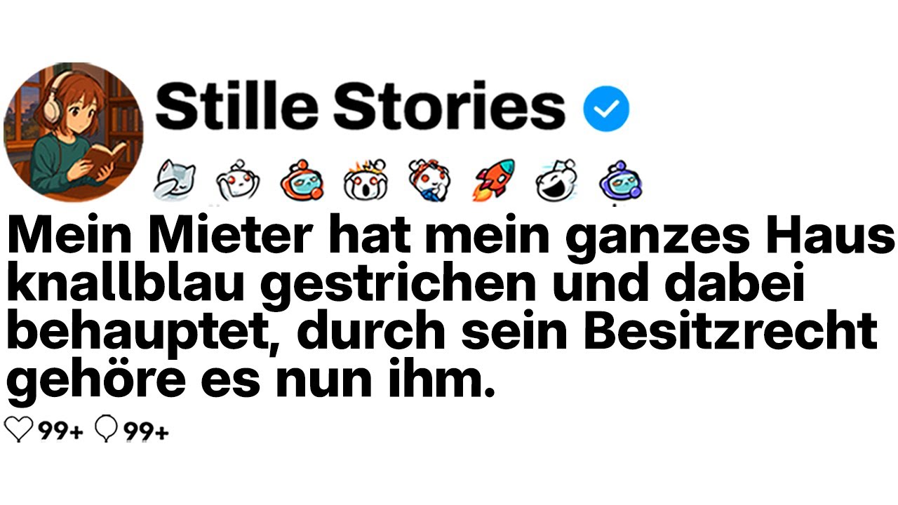 [KOMPLETT] Mein Mieter strich mein Haus grellblau und sagte, Hausbesetzerrecht mache es seins.