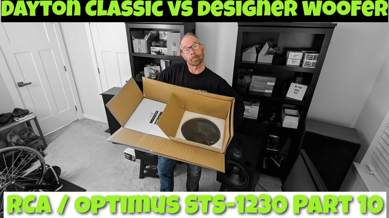 Does Your Box Size Matter? Comparing Dayton Classic And Designer Woofers - RCA STS-1230 Part 10