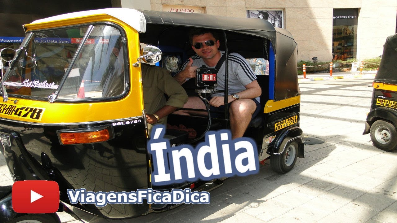 Mumbai na Índia a bordo de um o Tuk Tuk | ViagensFicaDica.