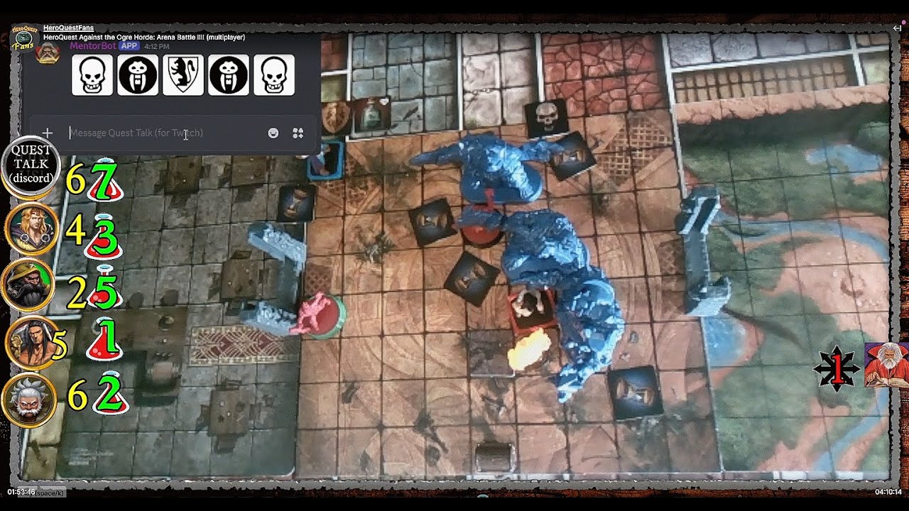 HeroQuest Against the Ogre Horde: Arena Battle III (multiplayer)!