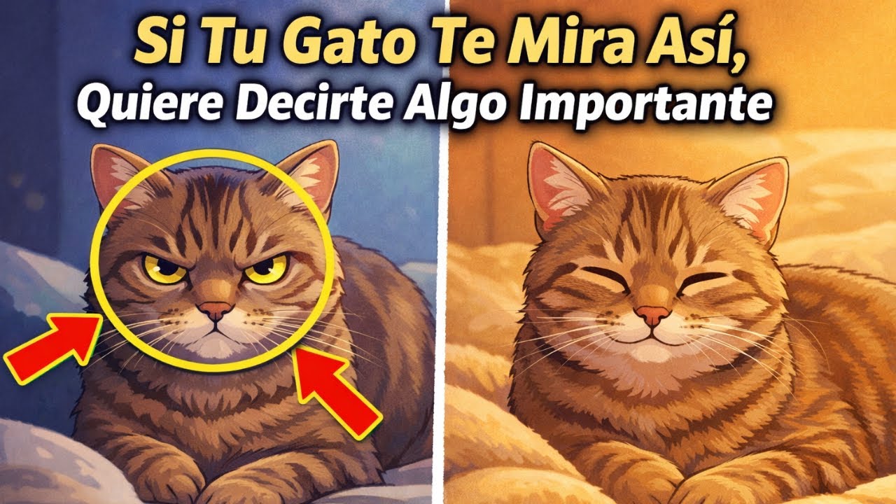 Si Tu Gato Te Mira Así, Quiere Decirte Algo Importante