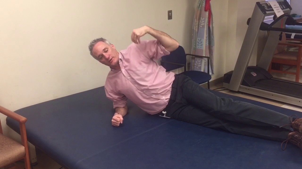 Supine to sit walk up method for a person with C6 Tetraplegia