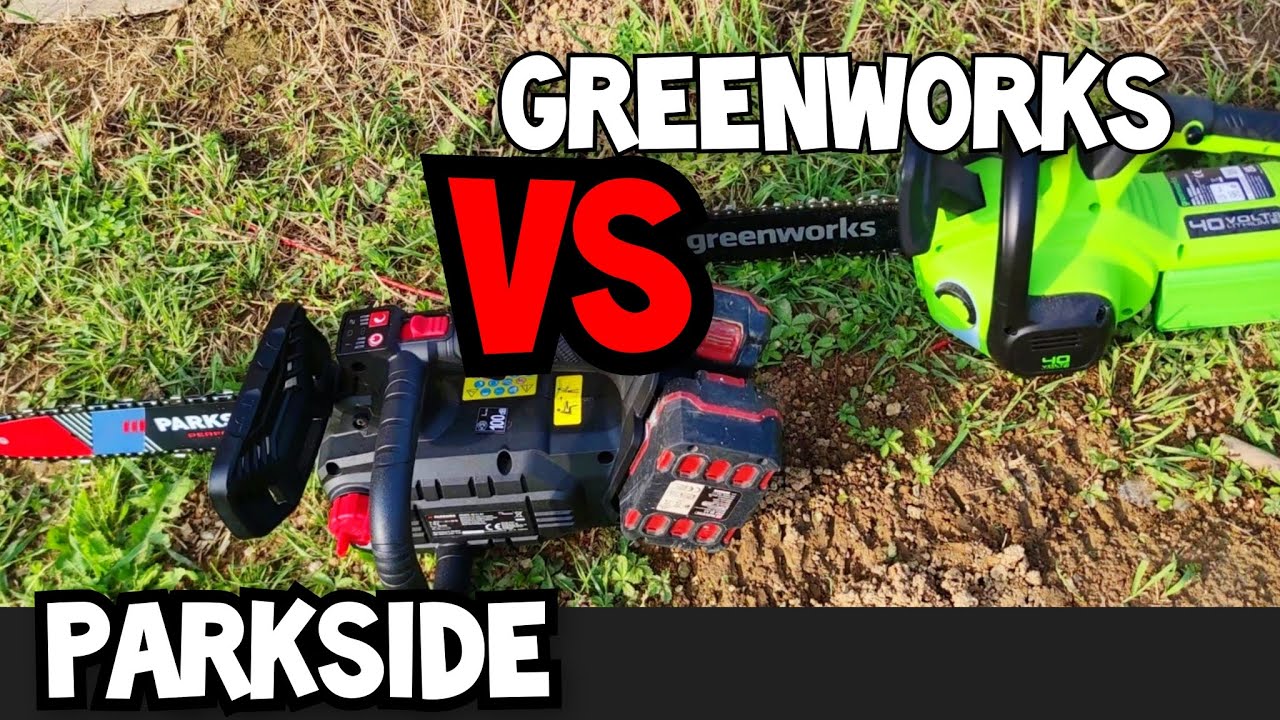 Motosega PARKSIDE O GREENWORKS? Ti dico la migliore!!!!!