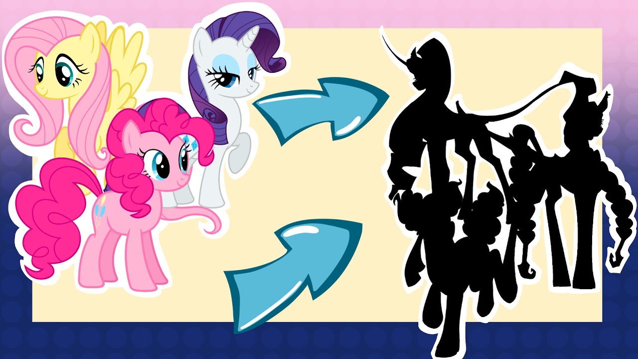 Rarity, Fluttershy and Pinkie Pie Redesign (Speedpaint and Commentary)