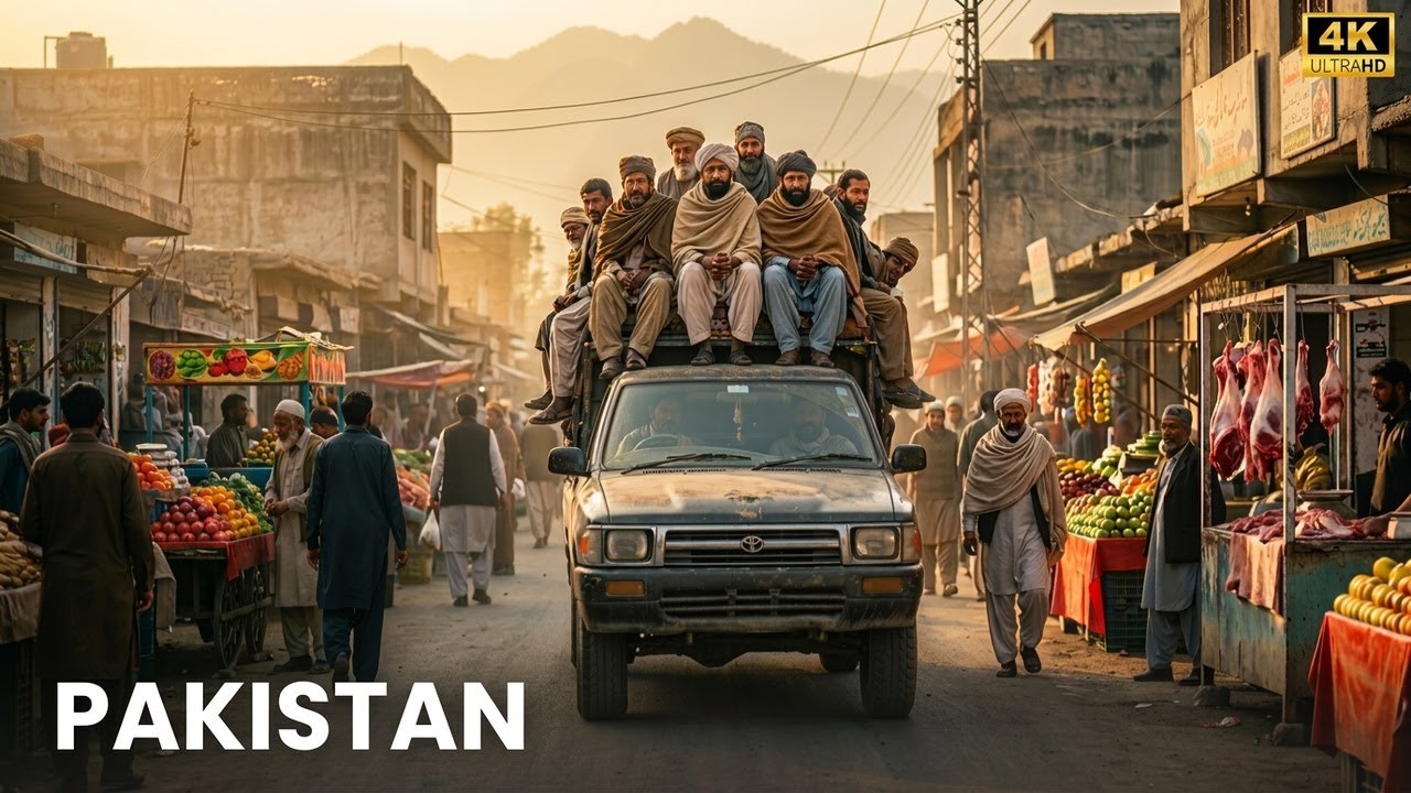 Unseen Pakistan: Street Food & Bazaar Life in Swat 4K