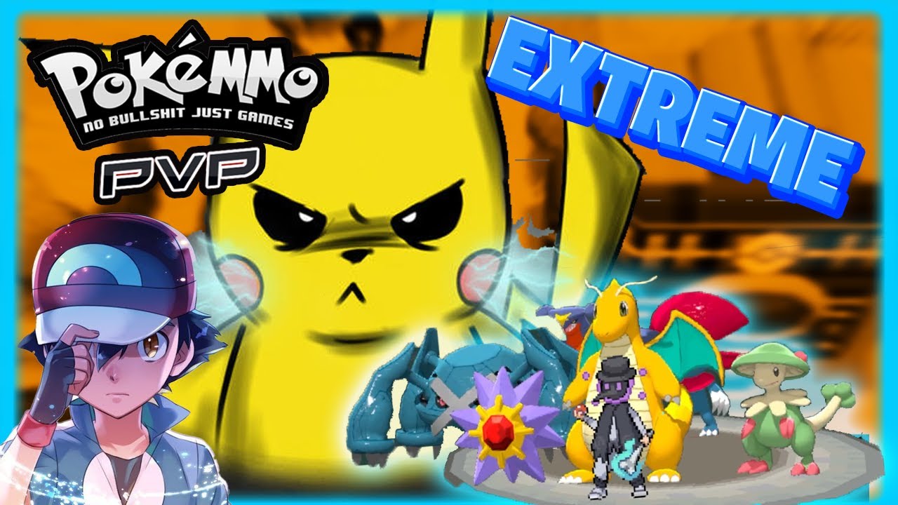 LATE GAME Monster! Pikachu's Extremespeed Rampaging in PokeMMO PvP Battles!