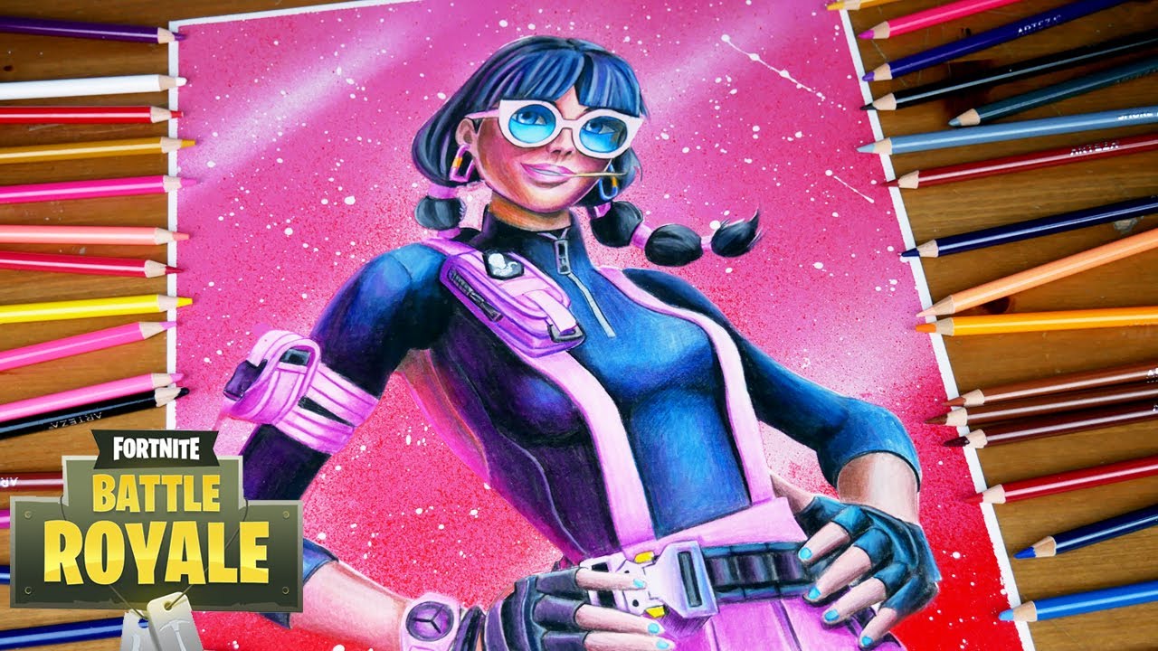 Drawing Fortnite Chapter 2 Cameo Skin SEASON 11/ Dibujando a Cameo