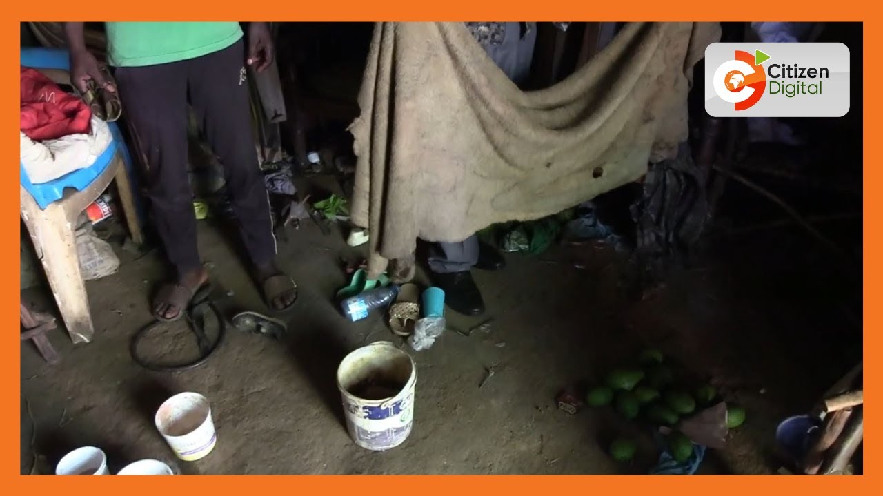 Kakamega man ties his two children with chains, locks them inside house