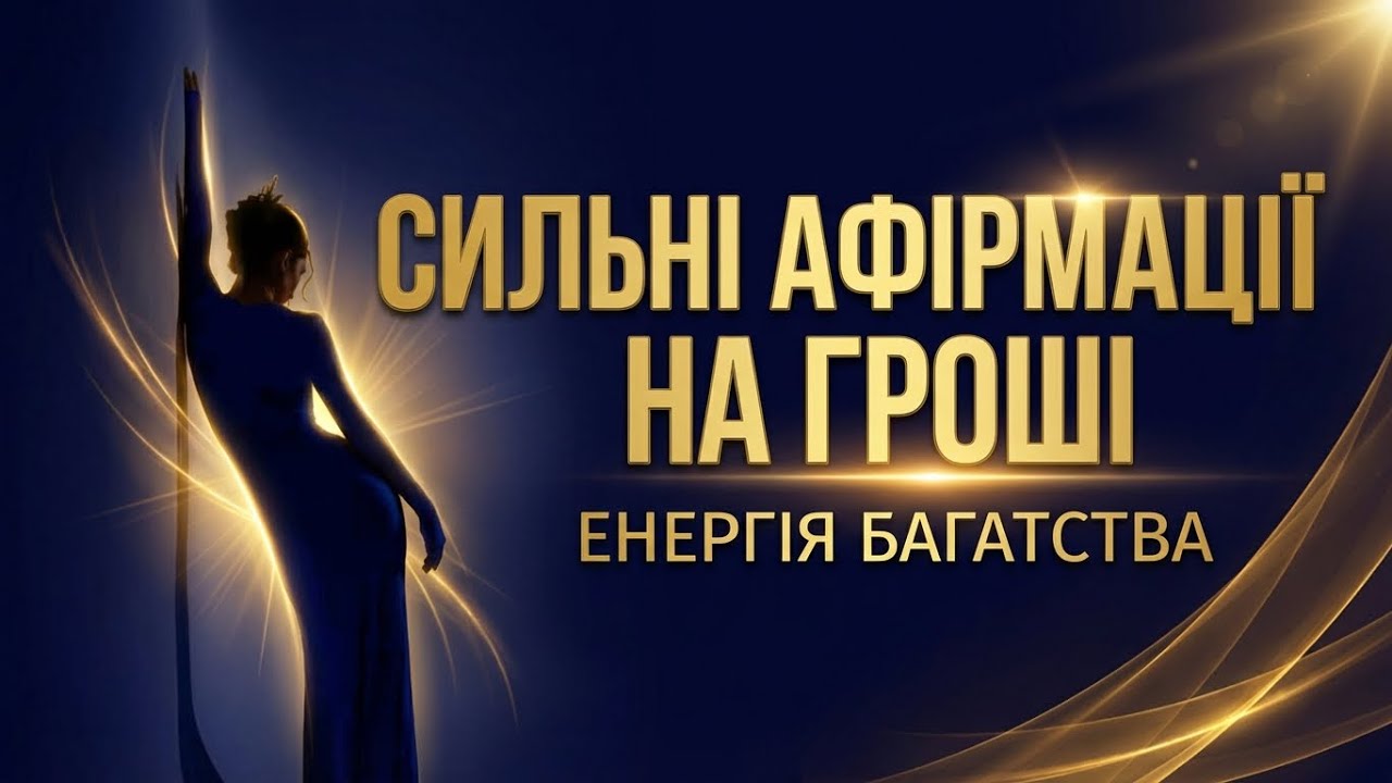 Сильні Афірмаціі на Гроші, Богатство і Удачу 