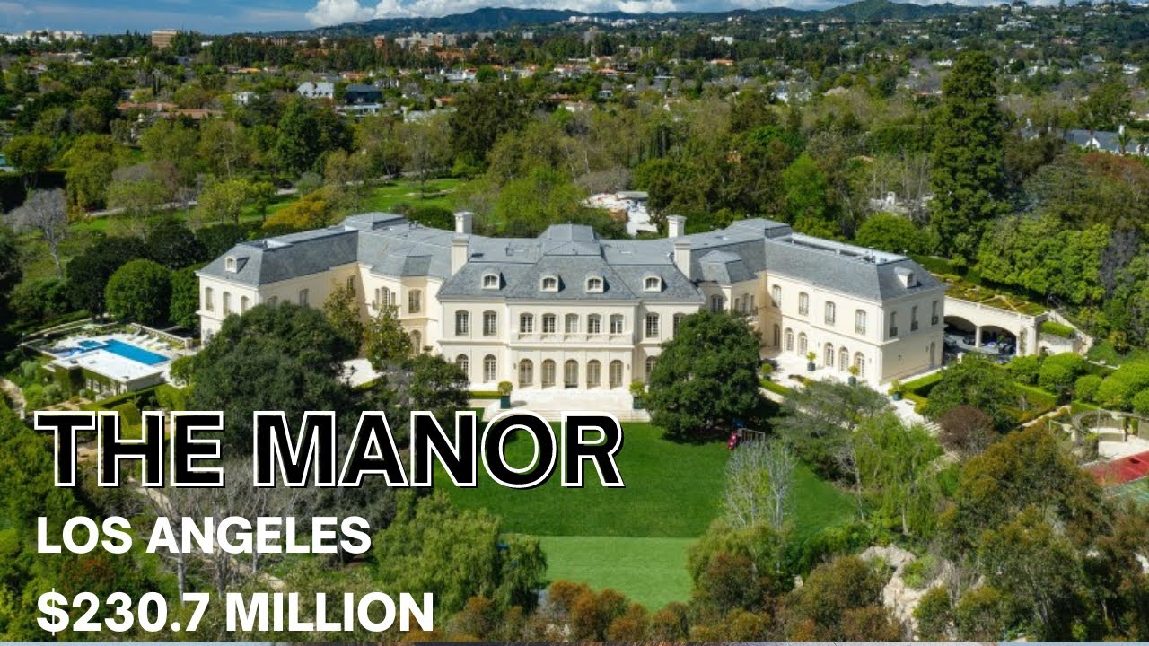The Manor Beverly Hills (Los Angeles) USA Most Expensive and luxury mansion | $230.7 Millions