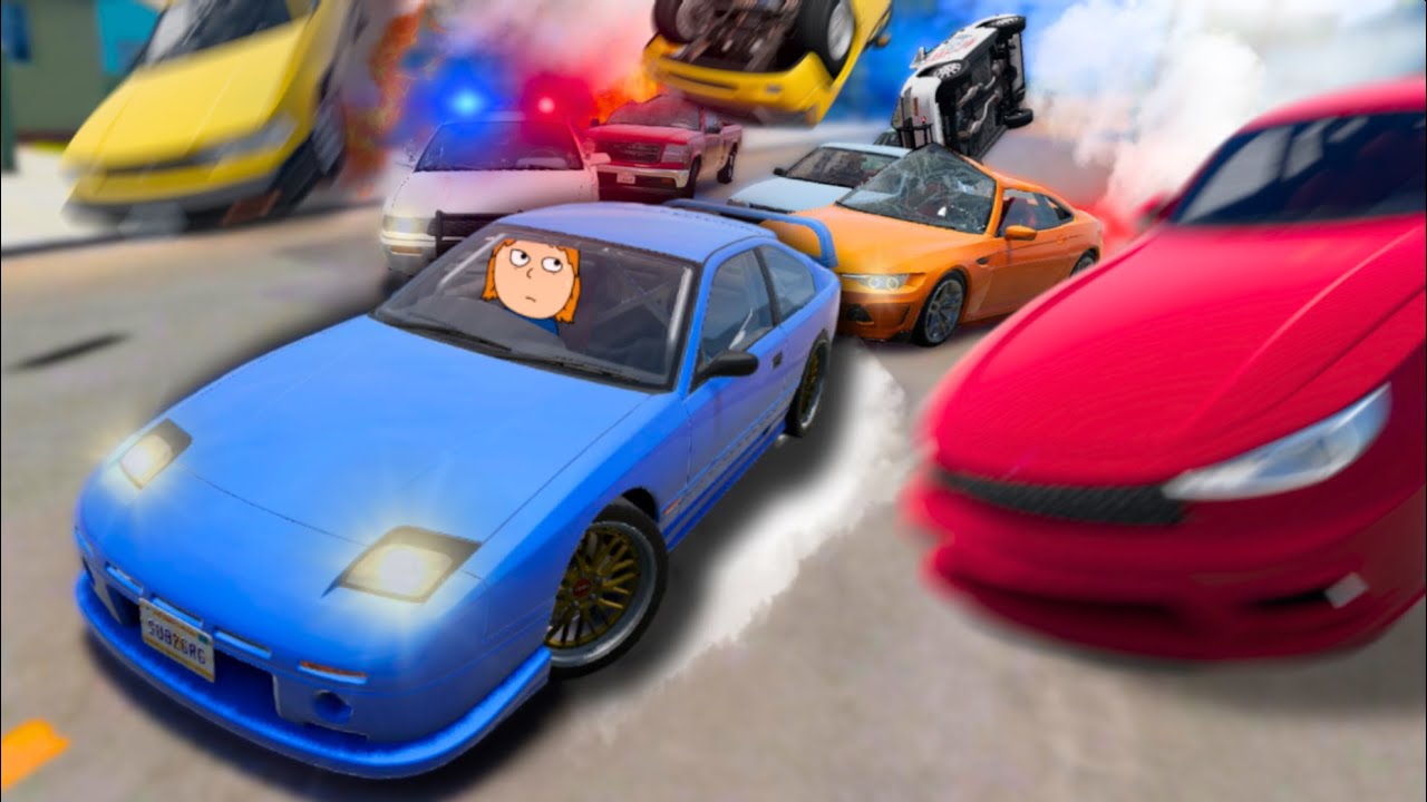 BeamNG Career but The Traffic is TRYING TO KILL ME