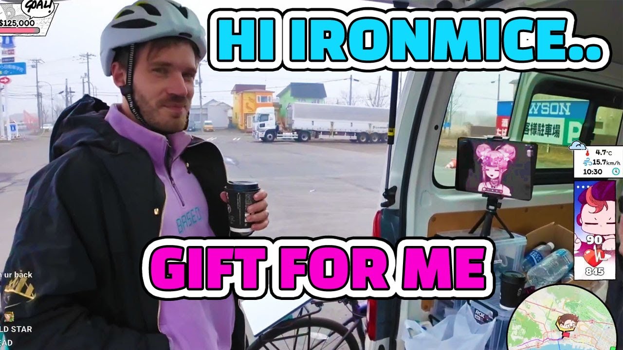 CDawgVA Calls Ironmouse to Meet PewDiePie and show her Real Cinnamon Roll