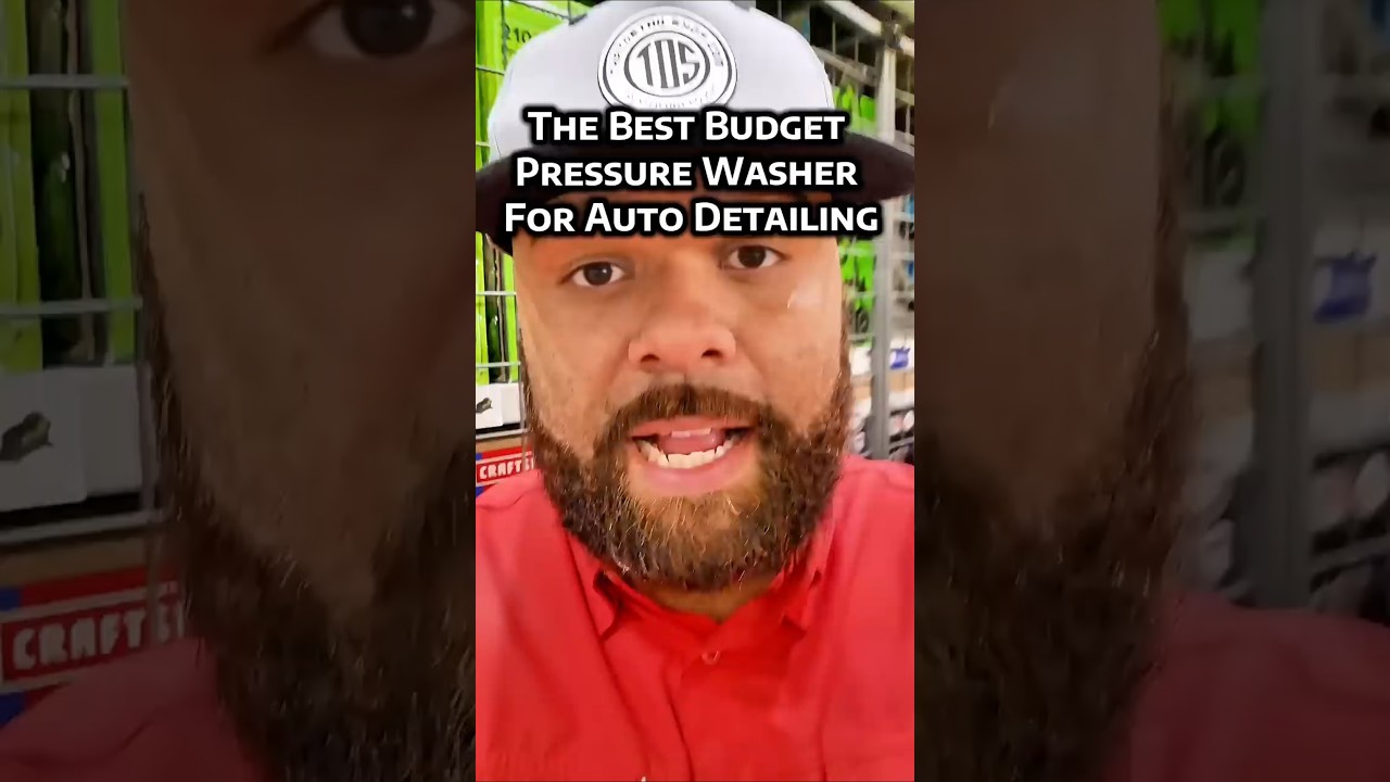 The Best Budget Pressure Washer For Auto Detailing