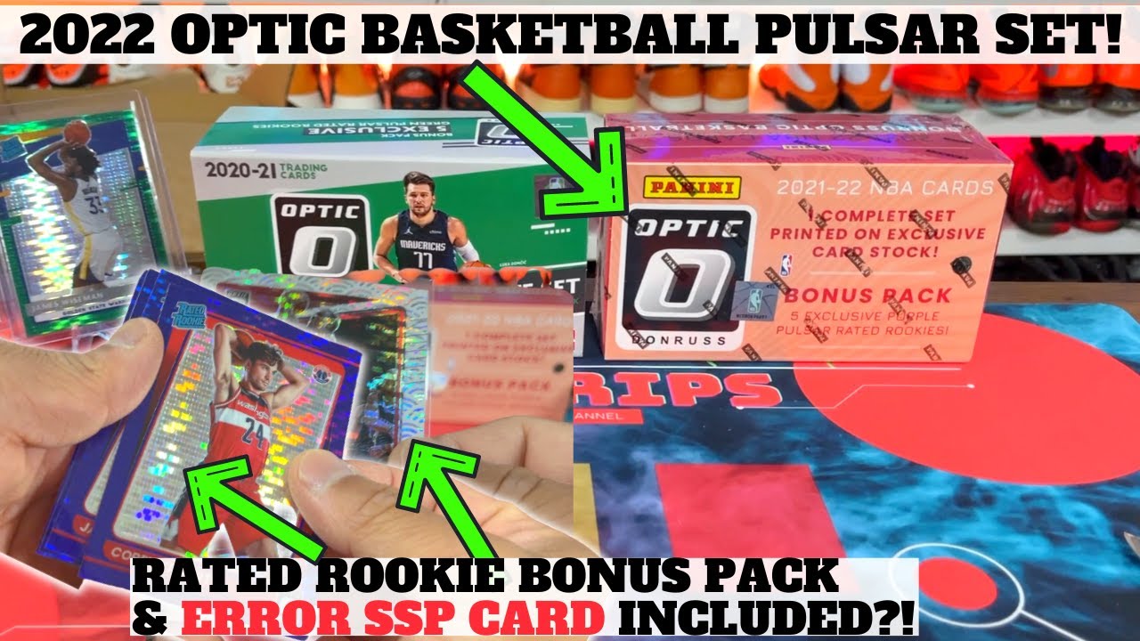 ERROR SSP Included?! 2021-22 Panini NBA Donruss Optic Basketball Pulsar Complete Set