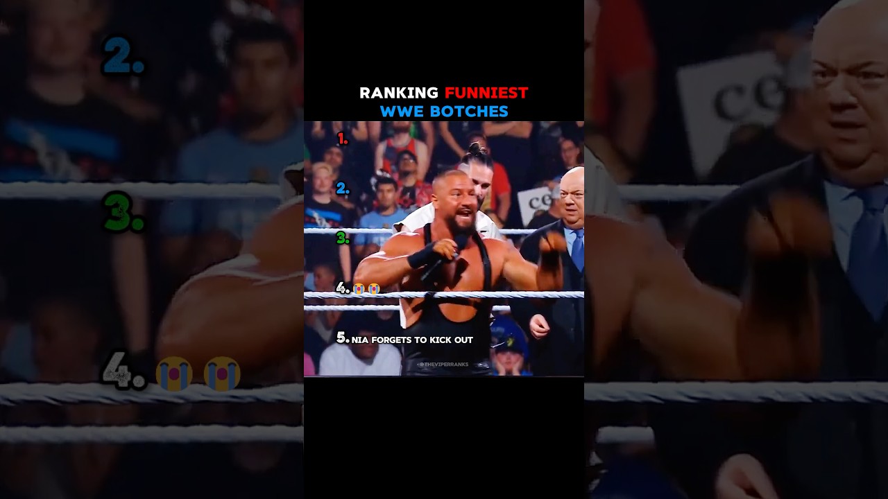 Ranking Funniest WWE Botches