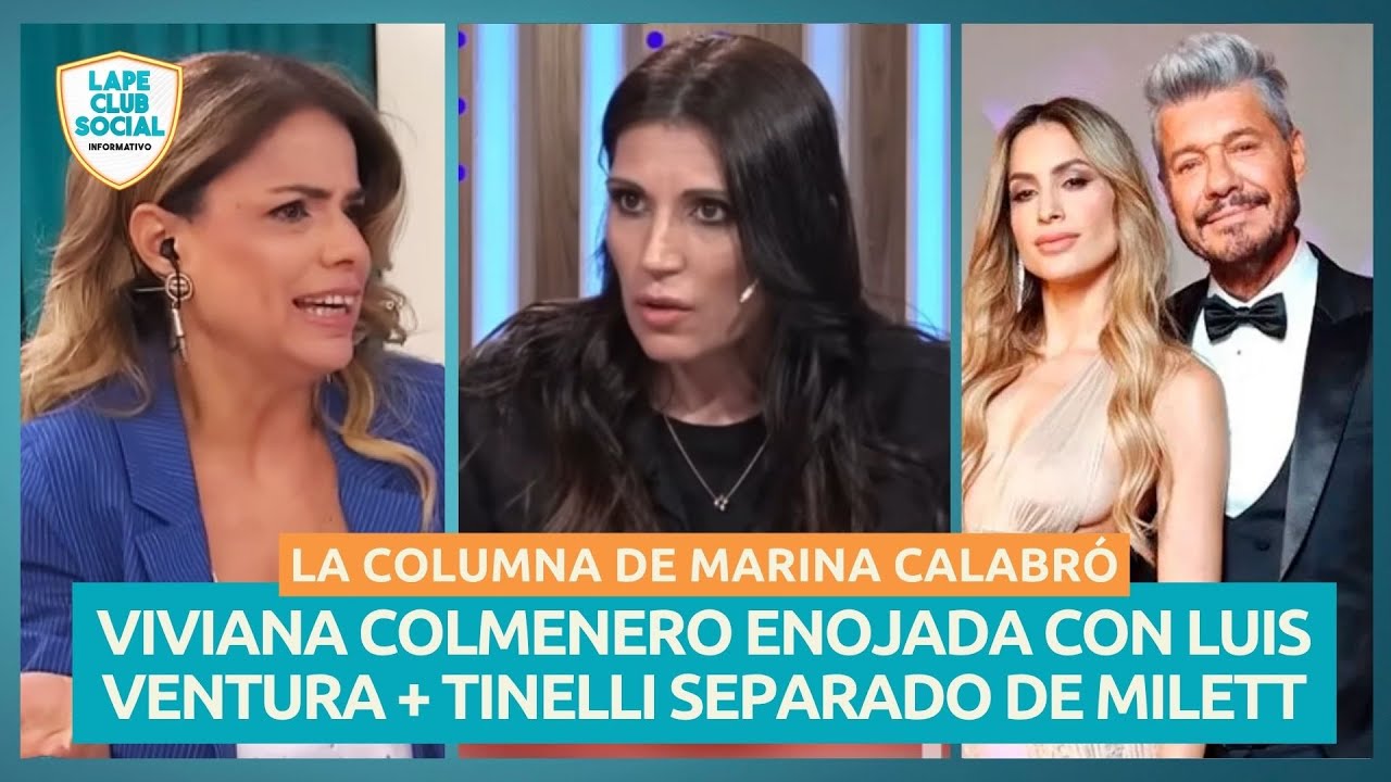 📺Tensi&oacute;n en TV con Viviana Colmenero + pol&eacute;mica en los Mart&iacute;n Fierro | LA COLUMNA DE MARINA CALABR&Oacute;